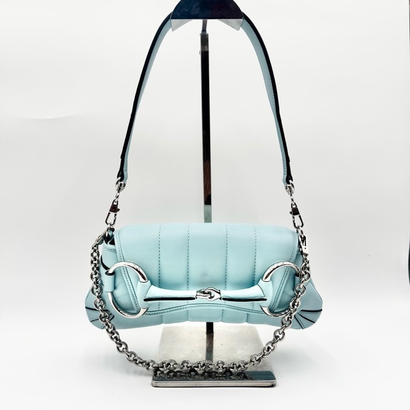 Gucci Handbags - NEW Gucci Matelasse Small Maxi Horsebit Chain Shoulder Bag